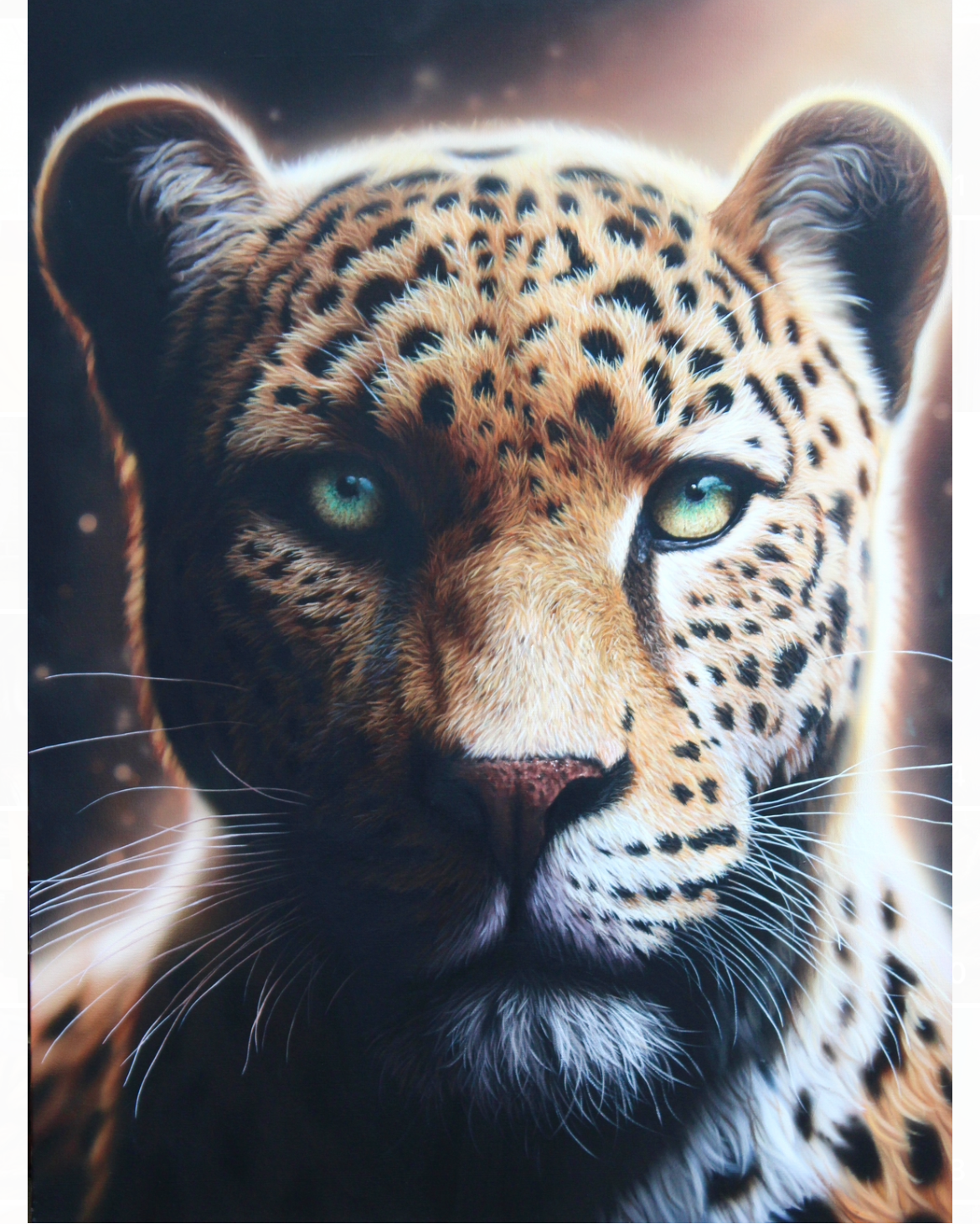 “Light of the Leopard” Original Painting