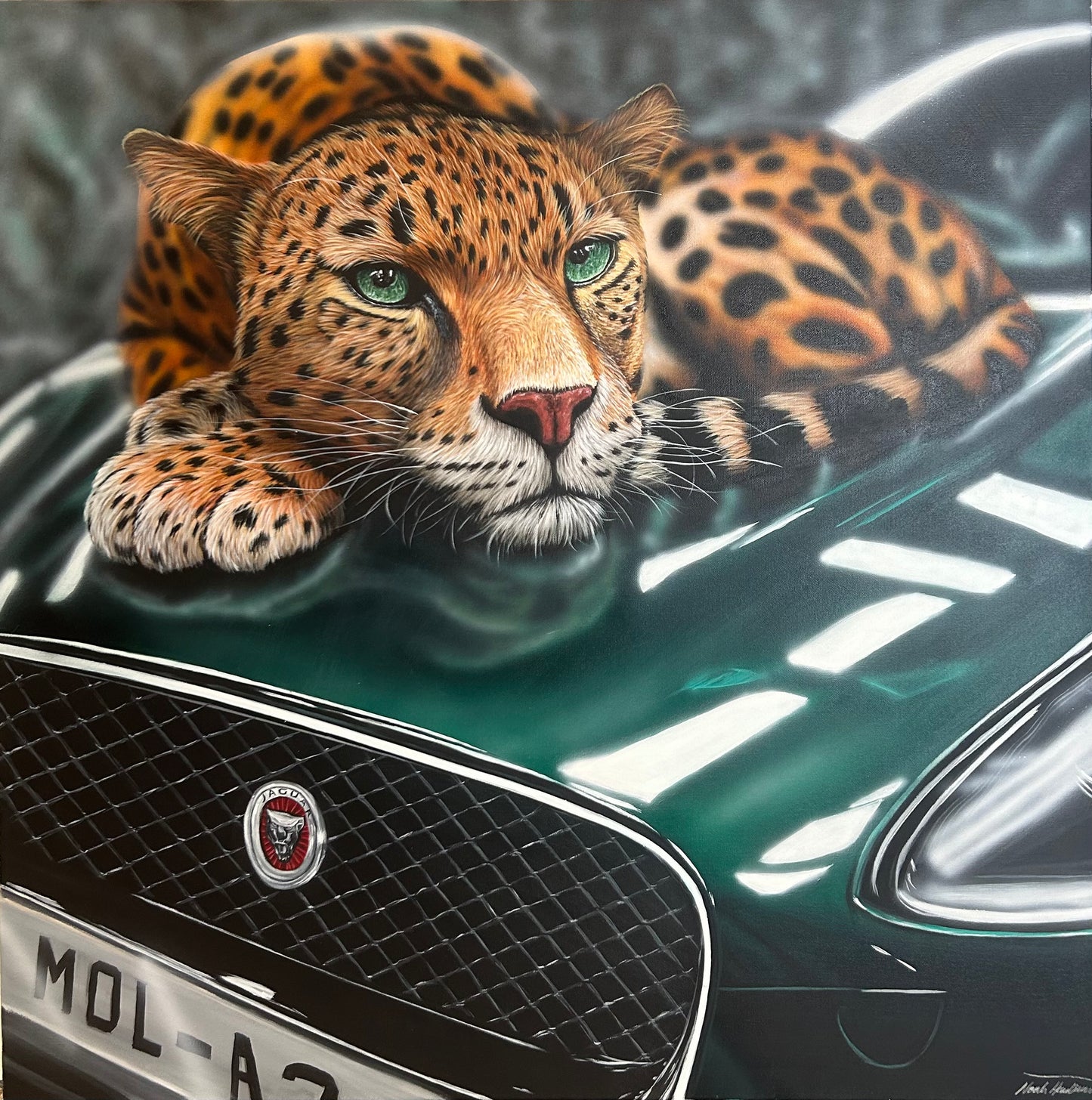 “Gaze of the Jaguar” Original Painting