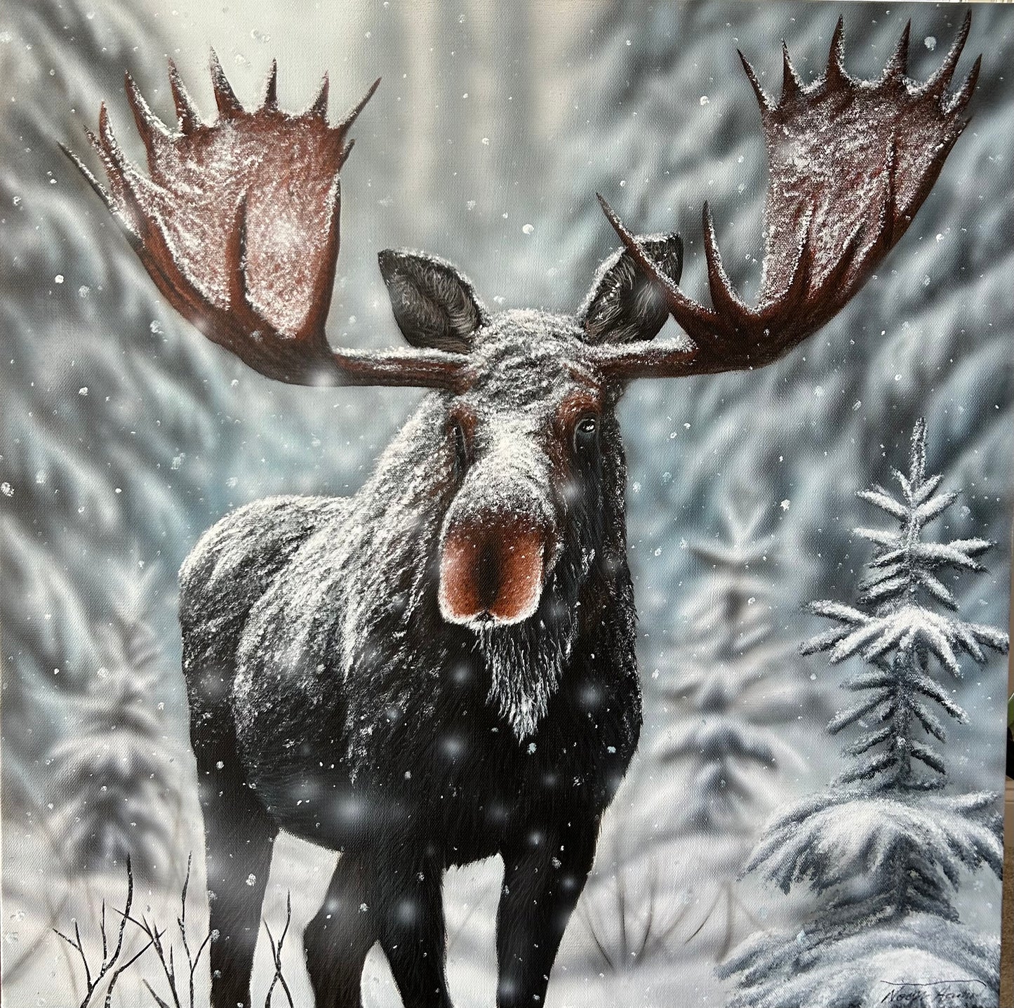 “King of the Woods” Original Painting