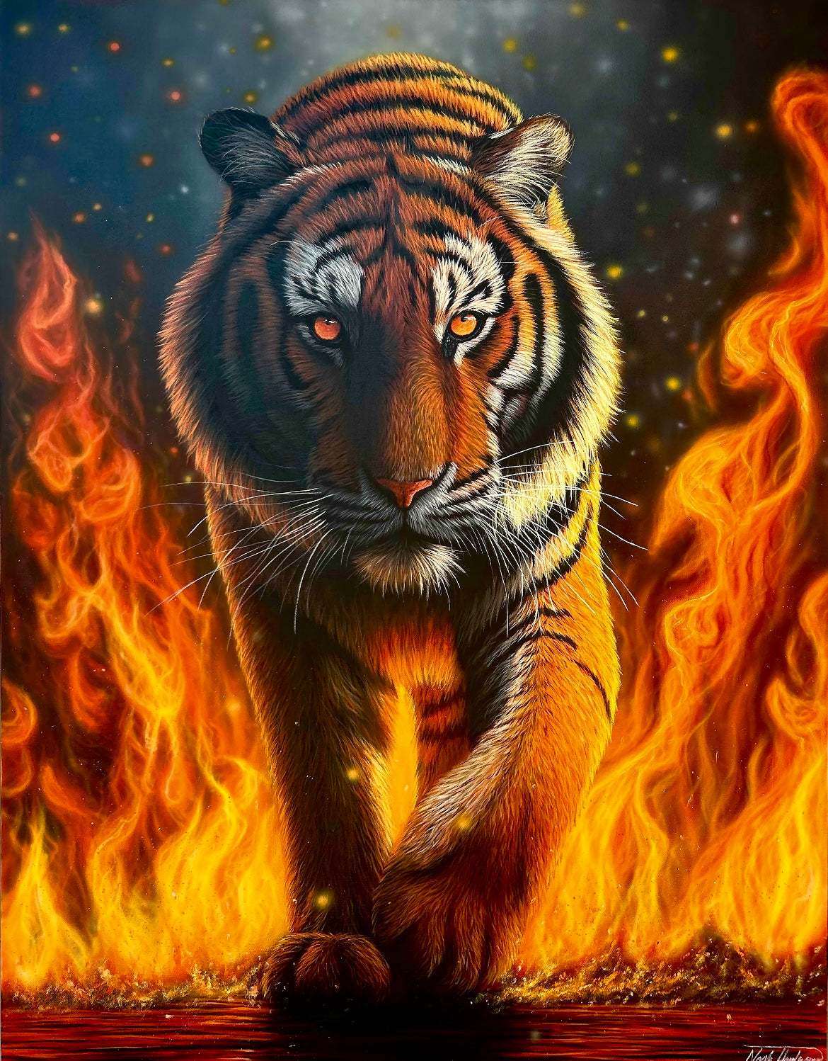 "Heat 1" Original Painting