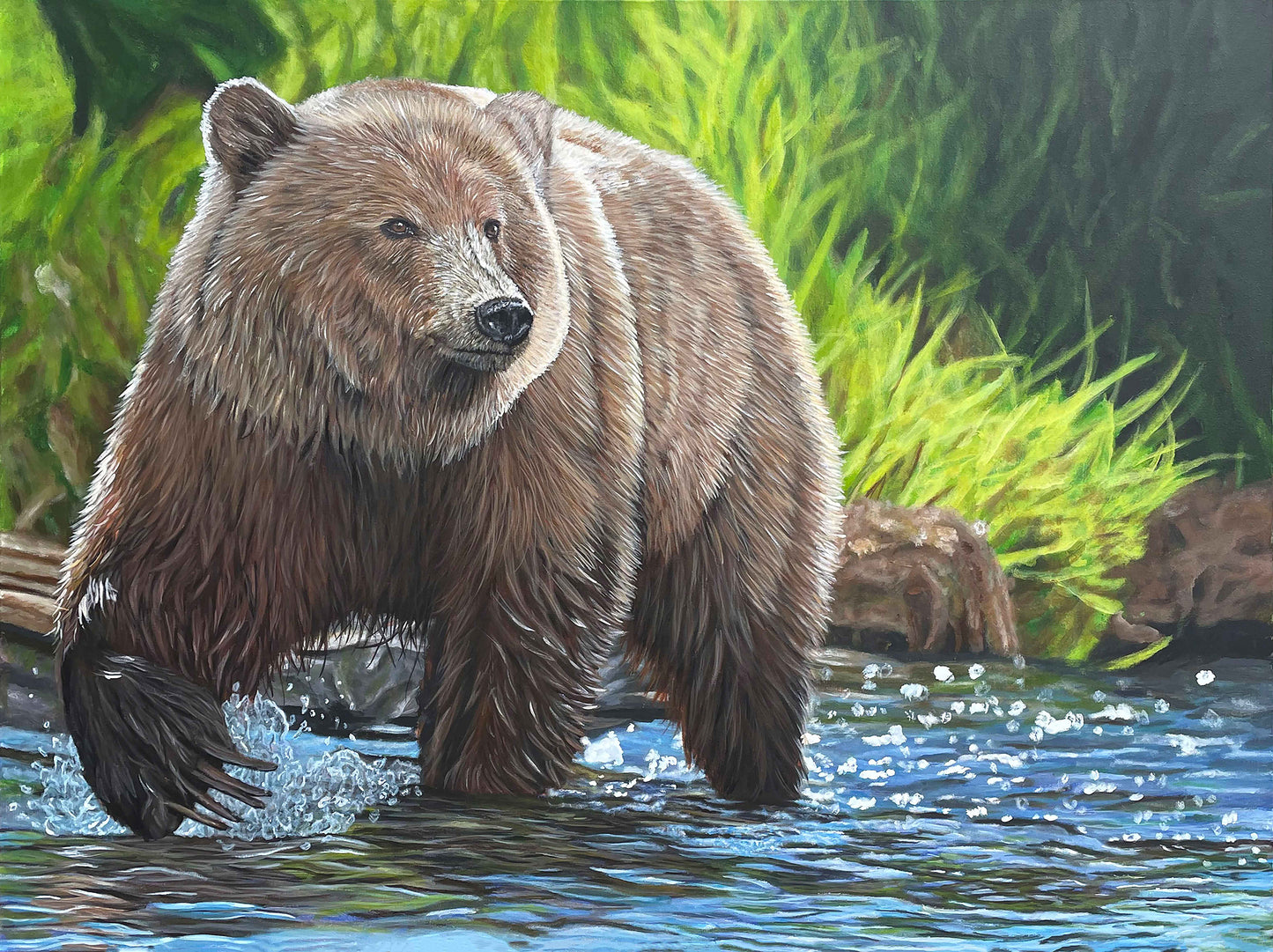 "Fishing Season" Original Painting