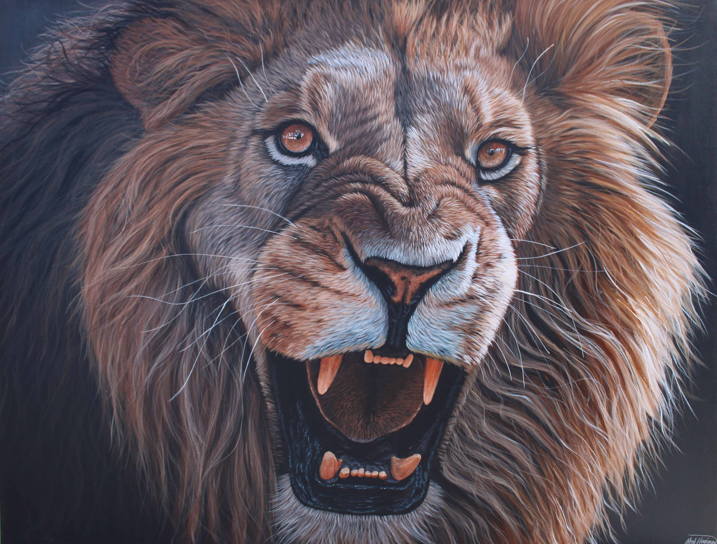 Light of Leo Original Painting