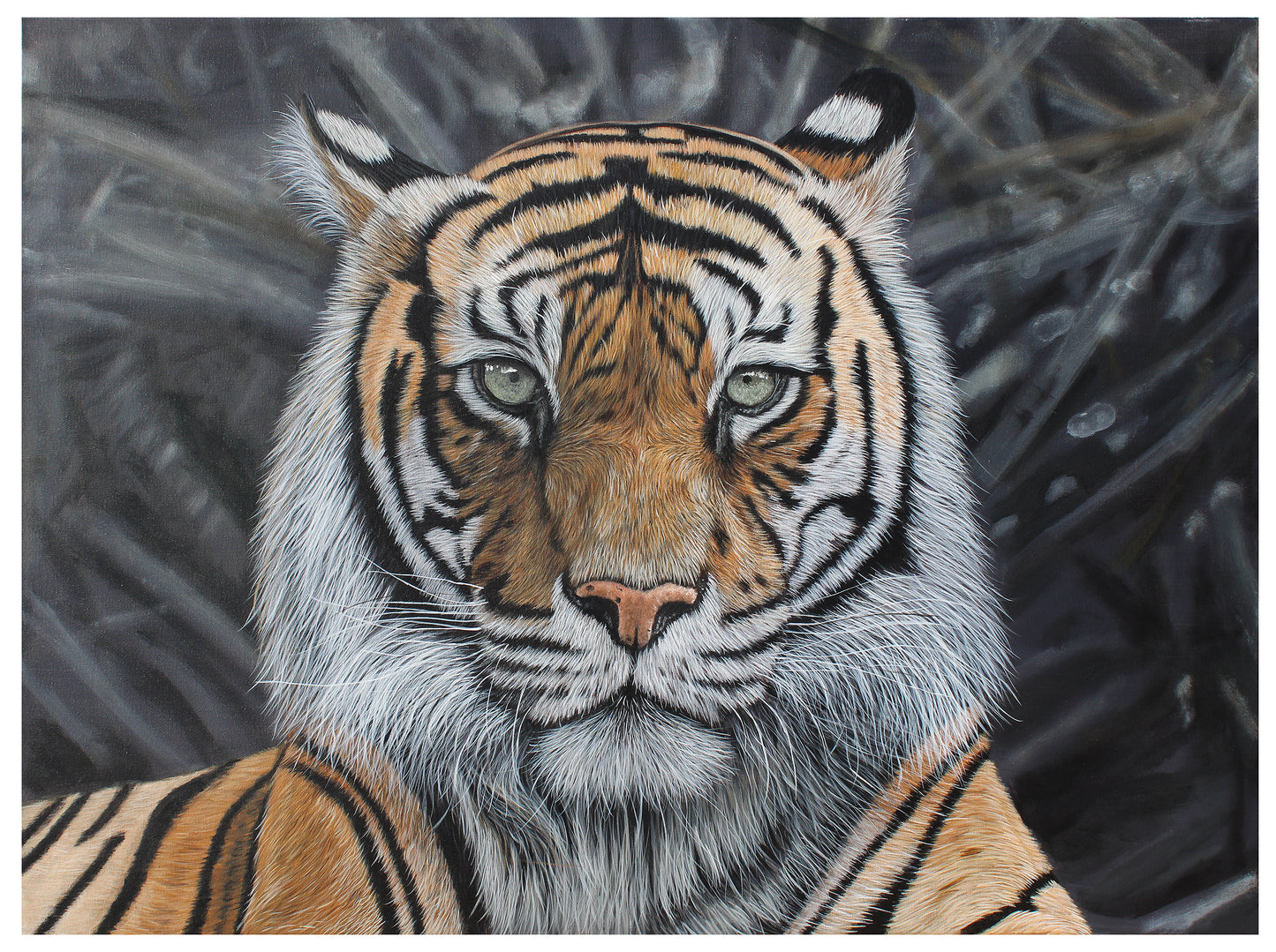 "The Striped Majesty" Original Painting