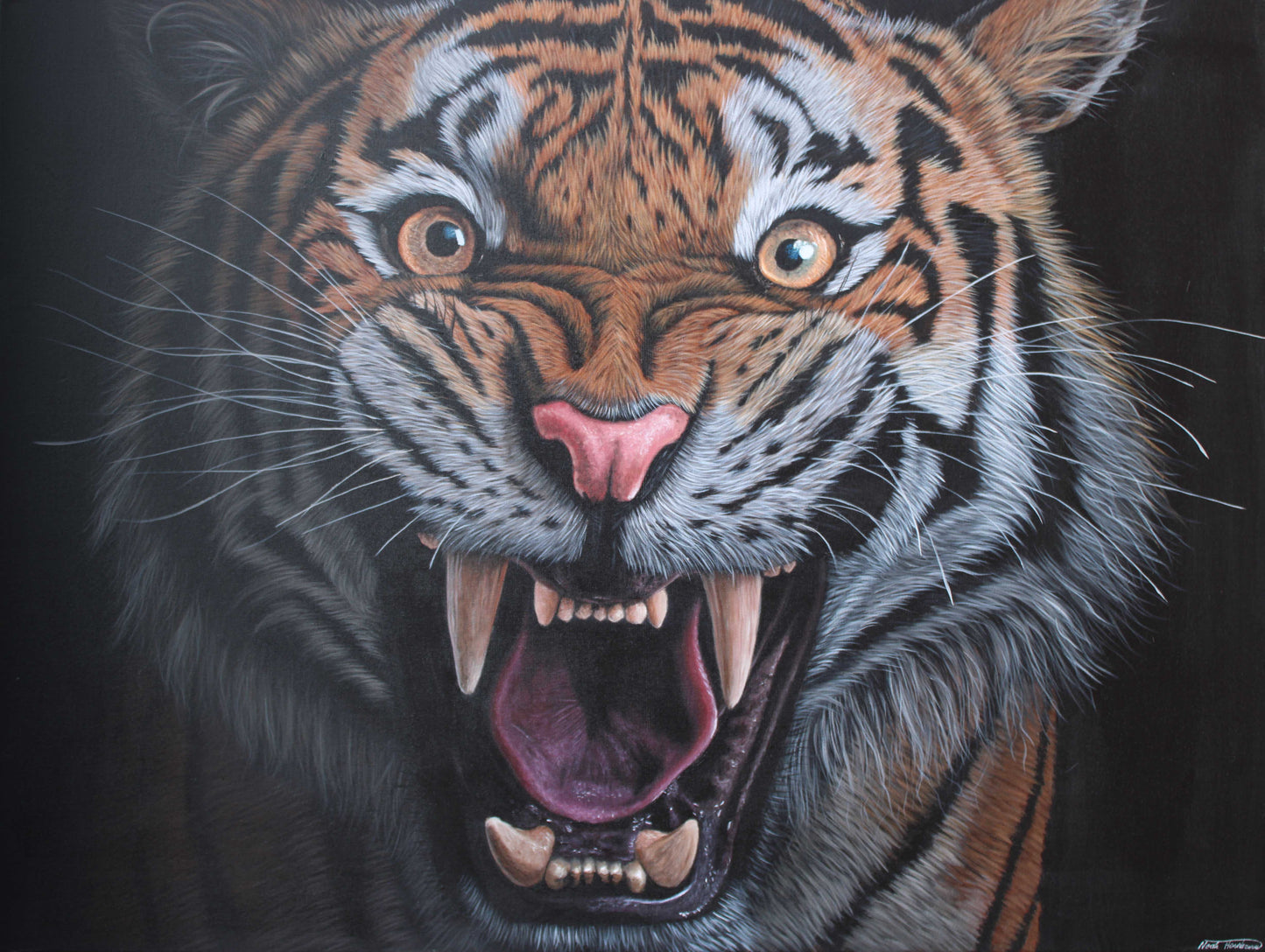 “Ferocity” Original Painting
