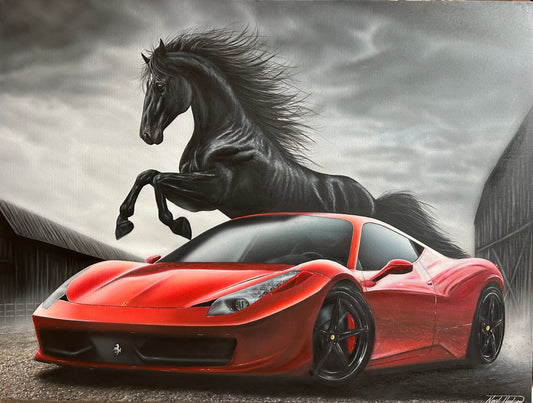 “Horsepower” Original Painting