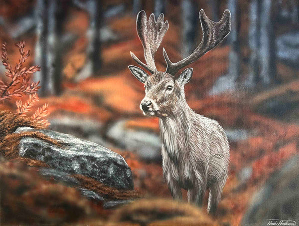 Crisp Autumn Morning Original Painting