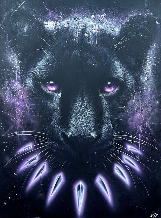 “The Black Panther” Original Painting