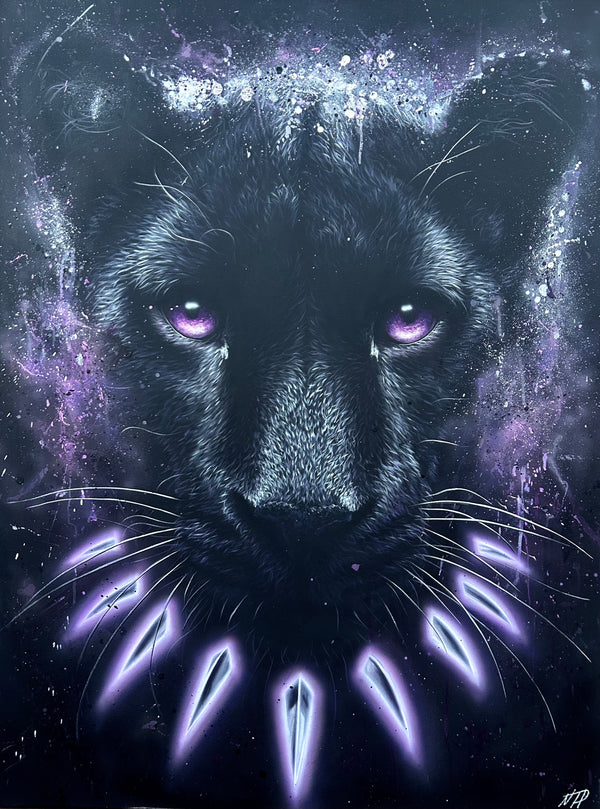 “The Black Panther” Original Painting
