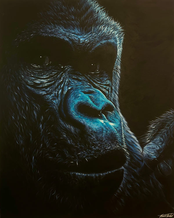 “Glare of the Gorilla” Original Painting