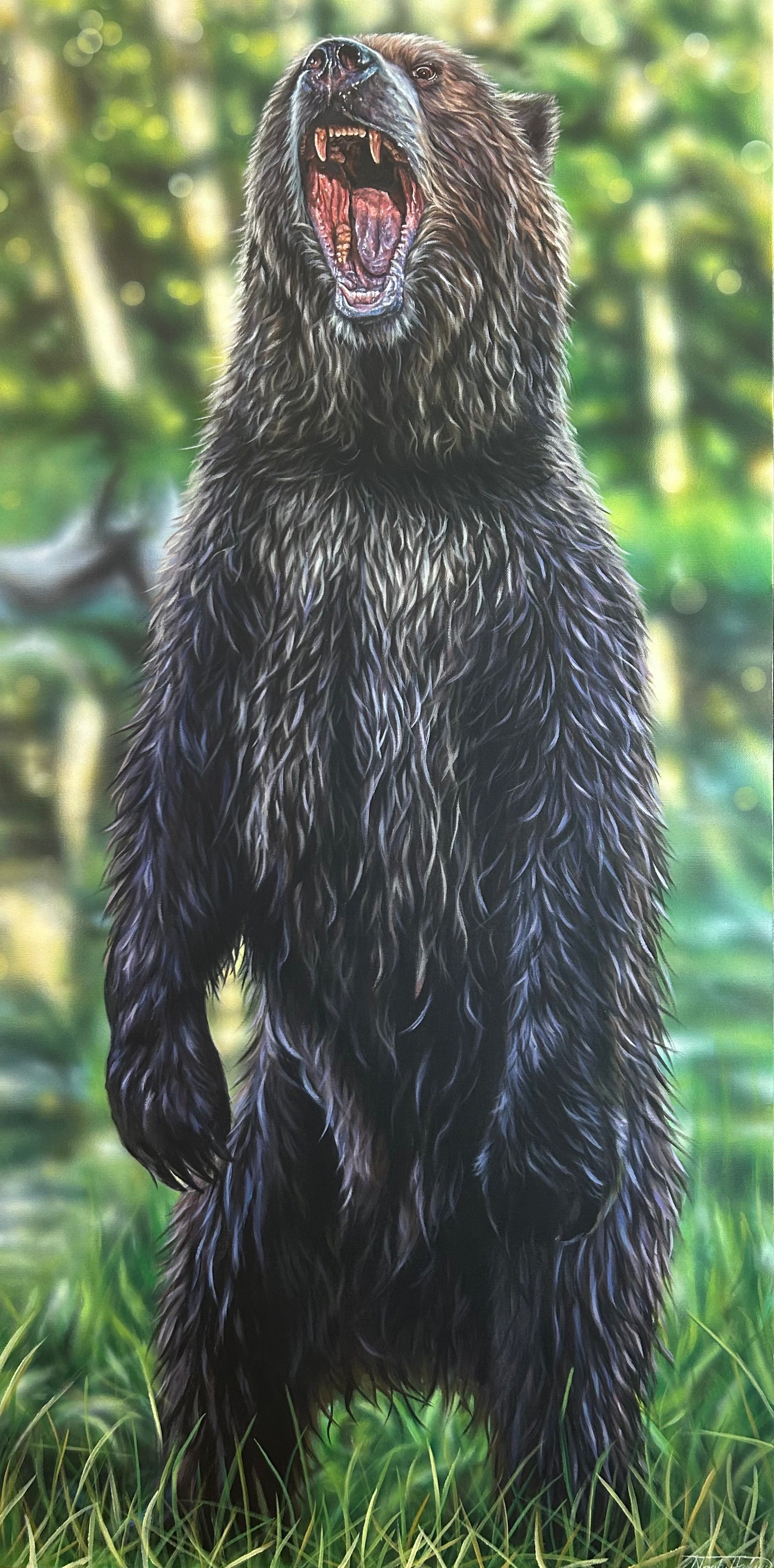 “Kuma” Original Painting