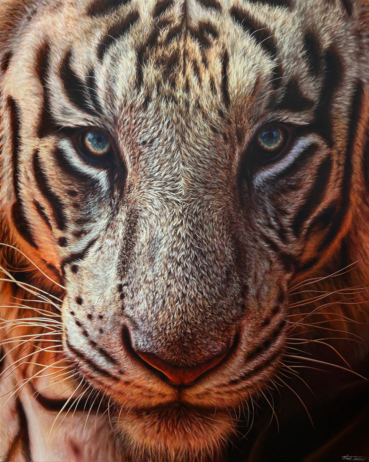 "Gaze of Color" Original Painting