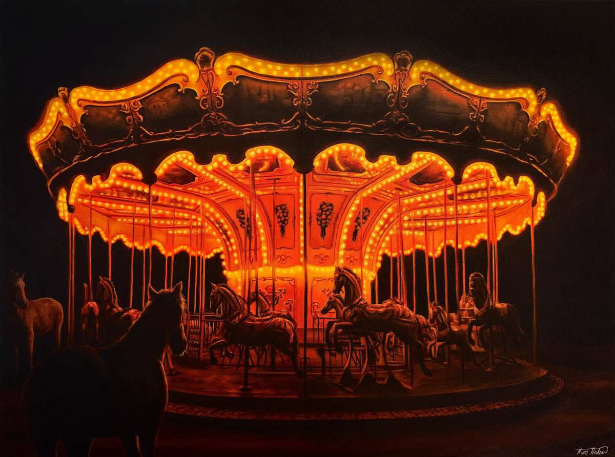 "Wonder in the Dark" Original Painting